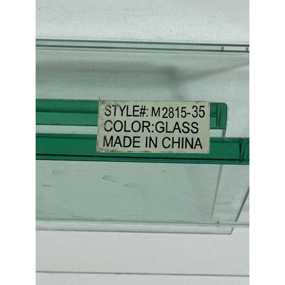 Jade Green Glass Picture Frame 3.5 X 5 Photo Free Standing Table Top Modern